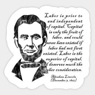 Abraham Lincoln Labor v. Capital Sticker